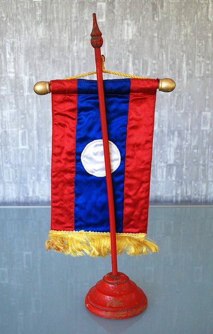 Old banners of special countries Laos and Bolivia
