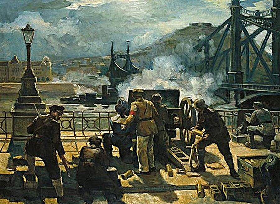Ets - Vechten Tegen Bezetters 1919 in Boedapest