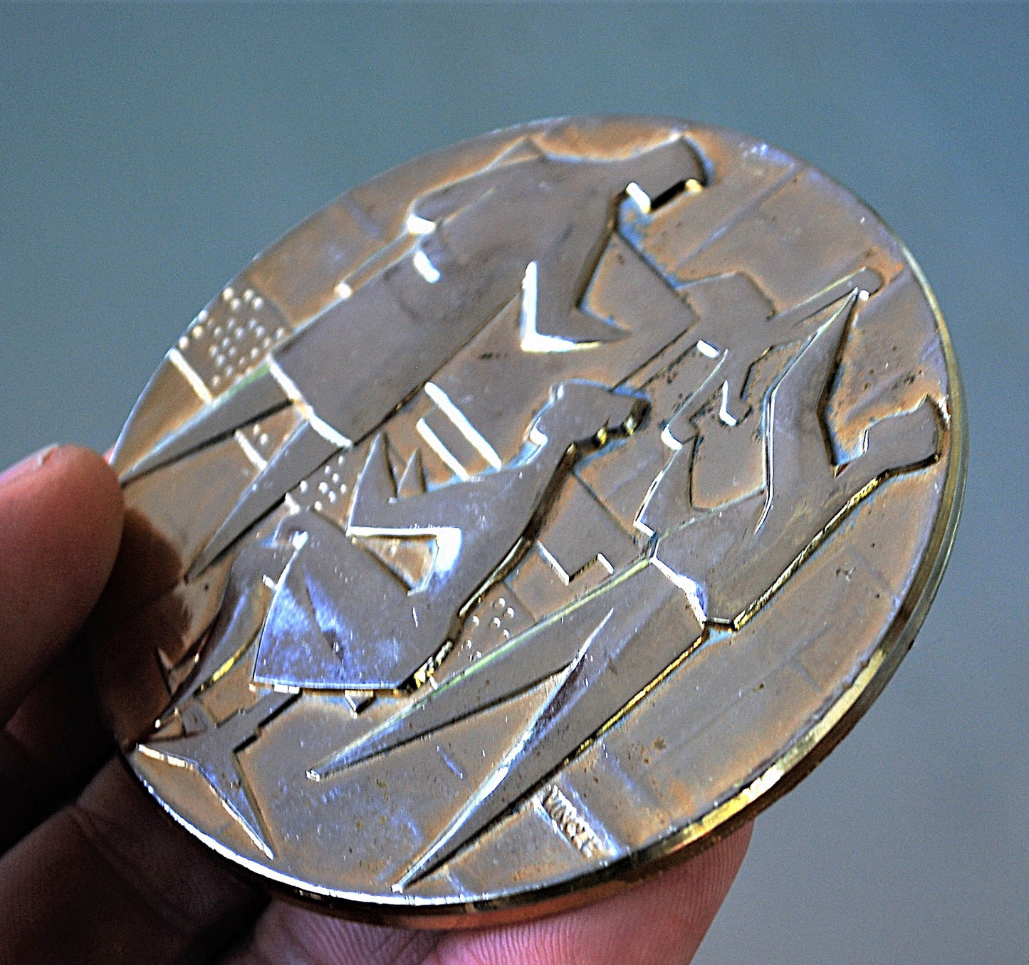 Sociaal Medaille van DÉNES VINCZE (1914-1972) 1966