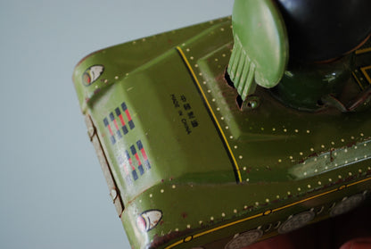 Vintage werkend tank met opwindmechanisme blikken speelgoed made in China