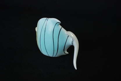 " Lip vis " van de Hollohaza Porselein fabriek