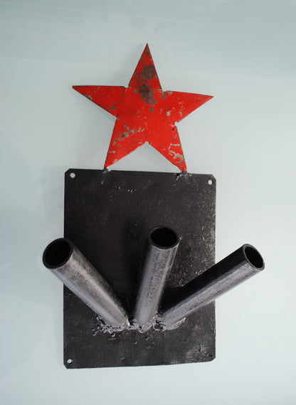 Preorder CCCP vlag houder met rode ster