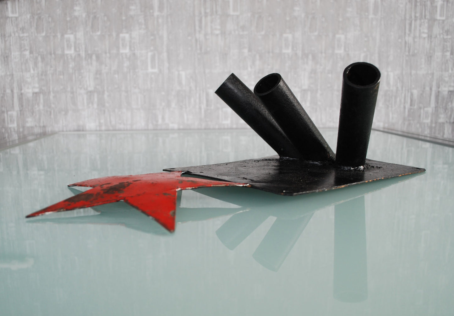 Preorder CCCP vlag houder met rode ster