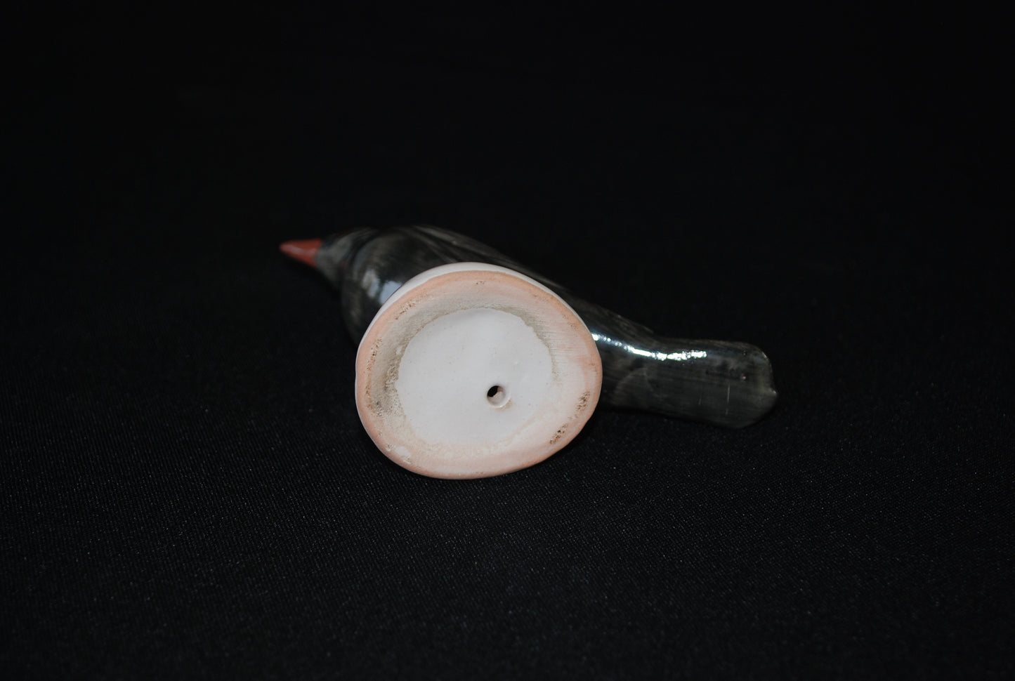 Merel Vintage keramisch vogel beeld