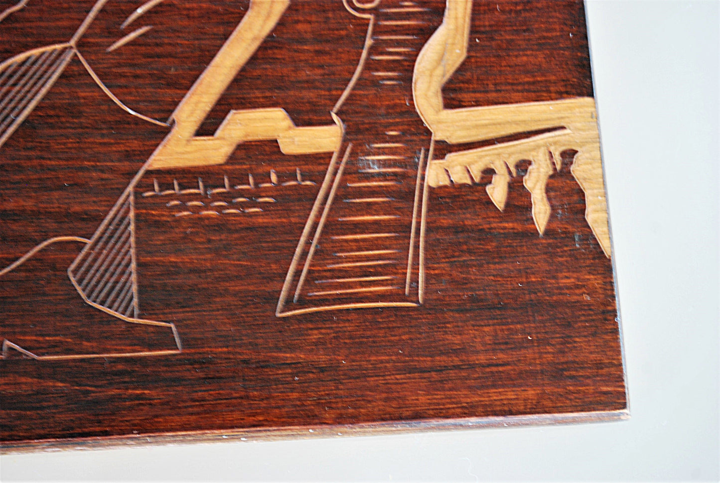 Soldaat knielt voor Kameraden Wandbord CCCP