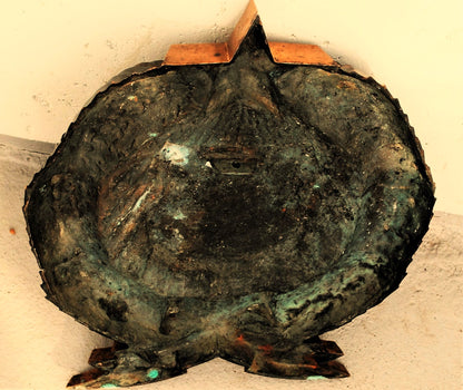 Zeer Groot Zwaar Brons Wapenschild communistisch Hongarije