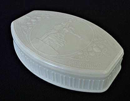 Wit bakelieten opbergdoos CCCP nummer 2