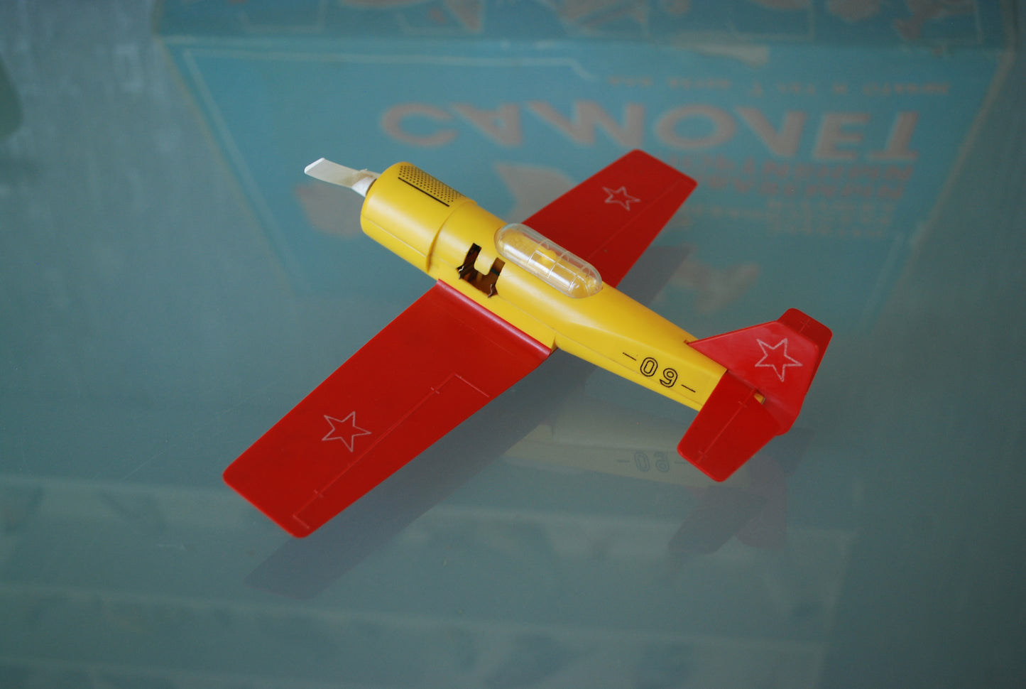 CCCP Yak-18 toy plane