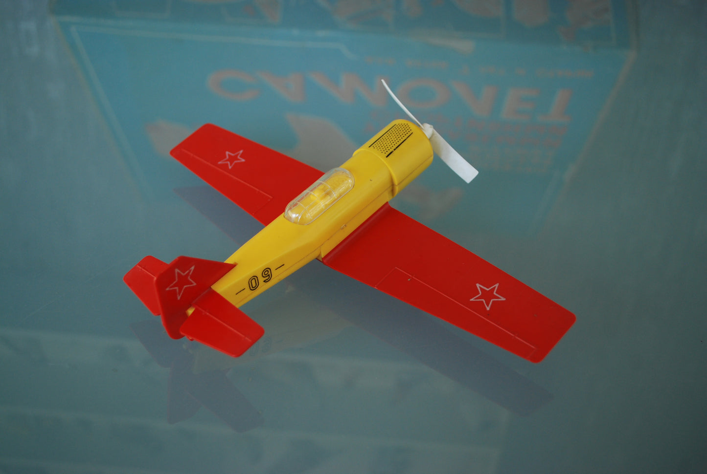 CCCP Yak-18 toy plane