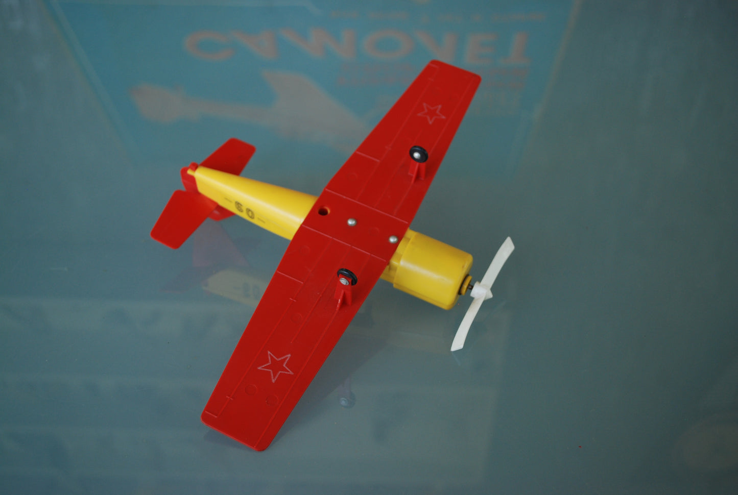 CCCP Yak-18 toy plane