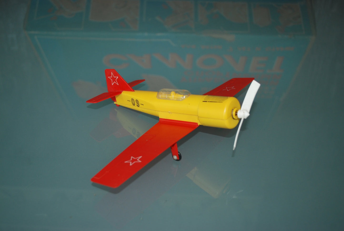 CCCP Yak-18 toy plane
