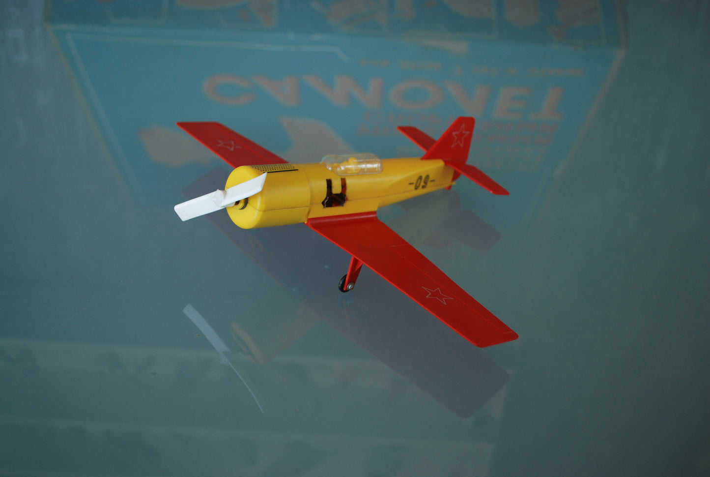 CCCP Yak-18 toy plane
