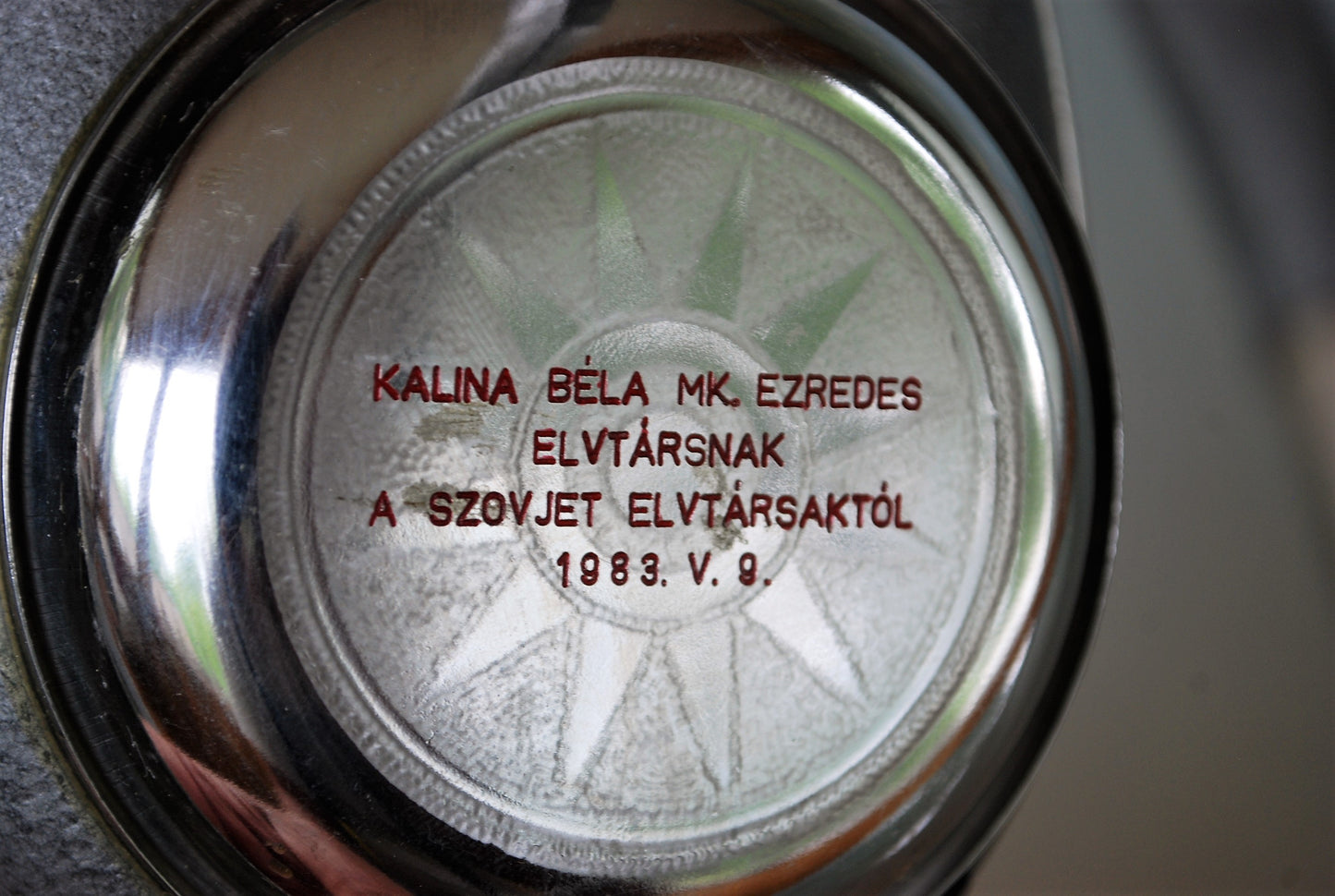 Vliegtuig Yak 18 Model Geschenk aan een Kolonel Uniek ! 1946