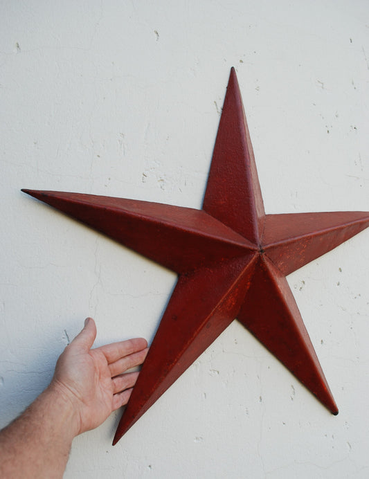 Grote metalen CCCP ster