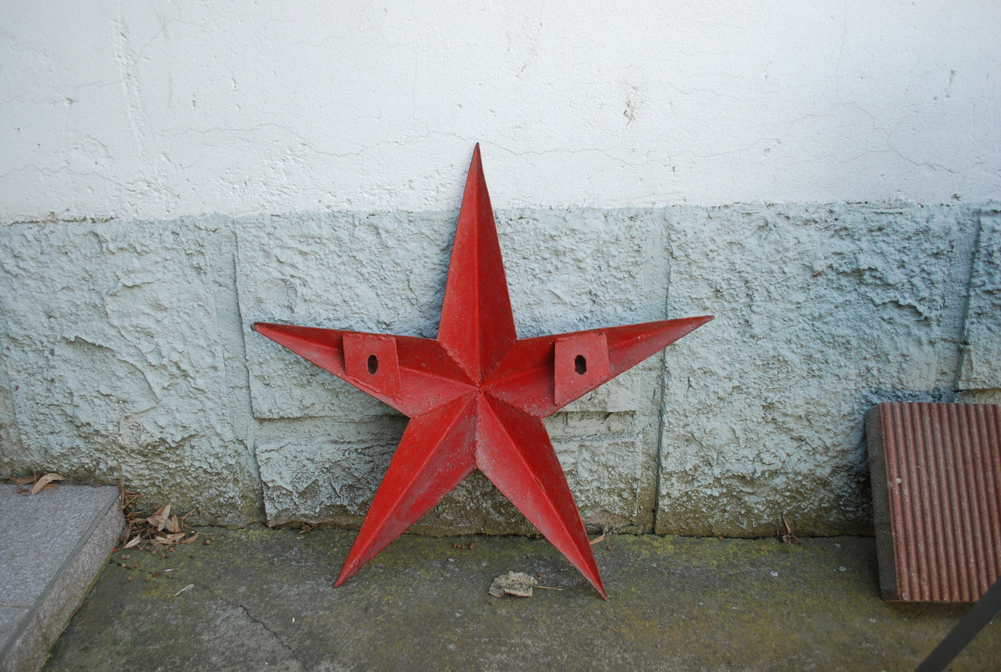 Grote metalen CCCP ster