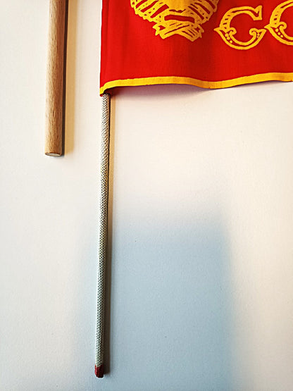 Zwaaivlag CCCP Wapenschild Optocht Parade
