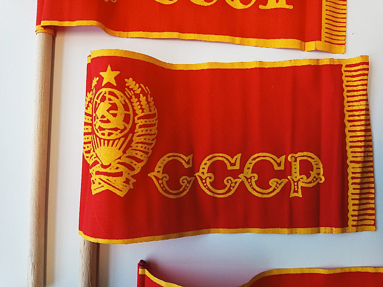 Zwaaivlag CCCP Wapenschild Optocht Parade