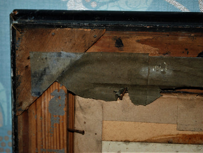 Ingelijst portret overleden Duitse soldaat WW 1   Gevallen op 5 september in 1915 Rusland