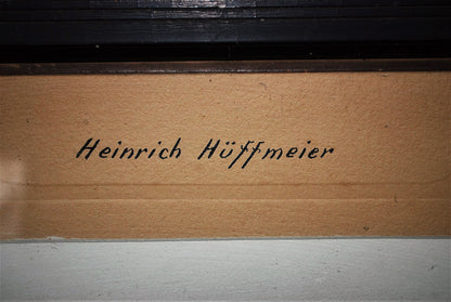 Ingelijst portret overleden Duitse soldaat WW 1   Gevallen op 5 september in 1915 Rusland