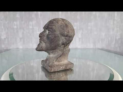 Preorder Lenin hoofd zwaar gietijzer erg oud