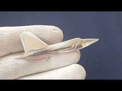 Stropdas klip van de communistische jongerenorganisatie. Hand gemaakt Straaljager