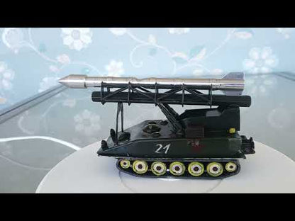 Tank with Nuclear Rocket 1960-1964 The 2K6 Luna with 3R10 rocket.
