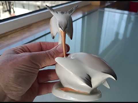 Preorder Long-tailed Tit Porcelain bird statue