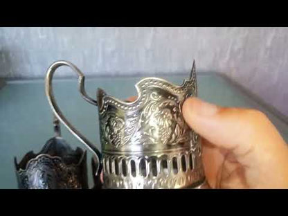 Raketten en satellieten boven Moskou Compleet set van 6 stuks