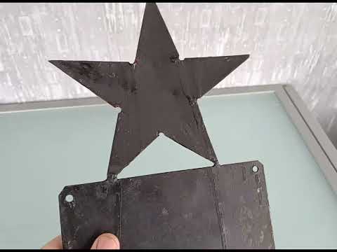 Preorder CCCP vlag houder met rode ster