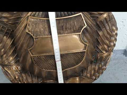 Zeer Groot Zwaar Brons Wapenschild communistisch Hongarije