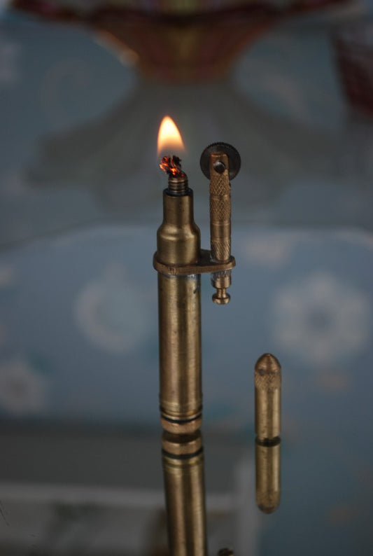 Vintage Jager Munitie Aansteker Diverse merken